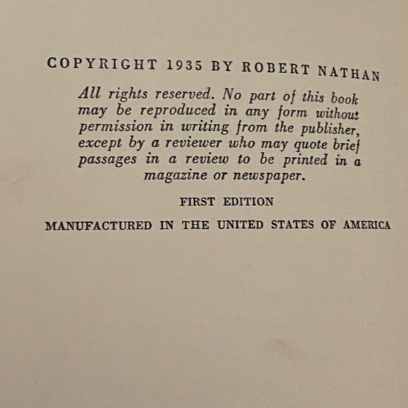 “The Road of Ages” 1st Edition. Hardcover. By Robert Nathan - Picture 8 of 13